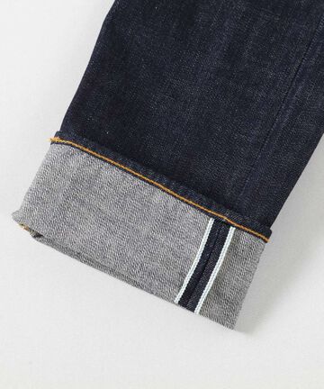 [ ONLINE EXCLUSIVE ] J555 13.5oz Suvin Gold Cotton Loose Selvedge Jeans,INDIGO, small image number 8