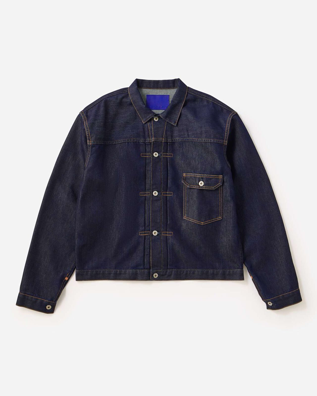 Light Type 1 Denim Jacket 9oz,INDIGO, large image number 3