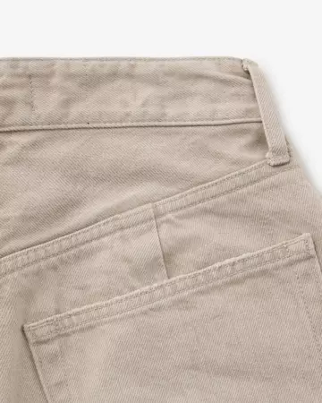 WOMEN | Loose Jeans 13.5oz Beige,BEIGE, large image number 8