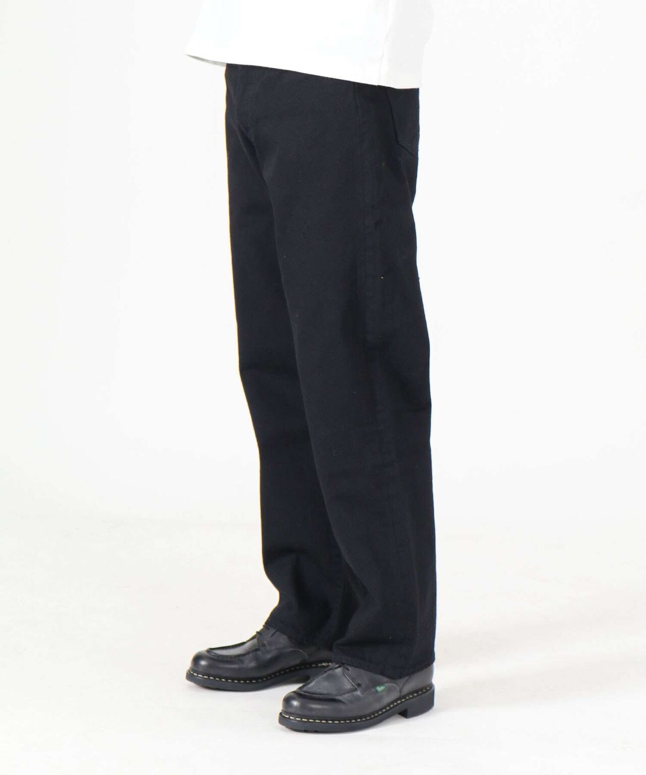 J514 14oz Black Loose Selvedge Jeans,BLACK, large image number 1