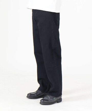 J514 14oz Black Loose Selvedge Jeans,BLACK, small image number 1