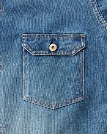 MEN | Light Type 1 Denim Jacket 9oz Medium Indigo,MEDIUM INDIGO, large image number 5