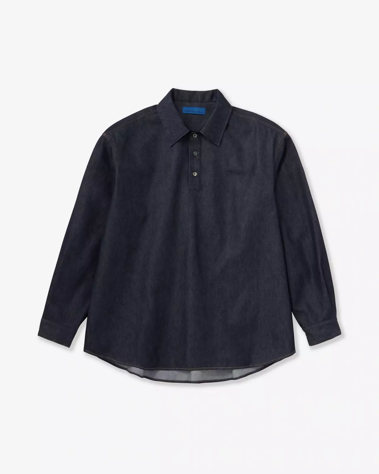 MEN | Light Denim Pullover Shirt 7oz Rigid,RIGID, large image number 6