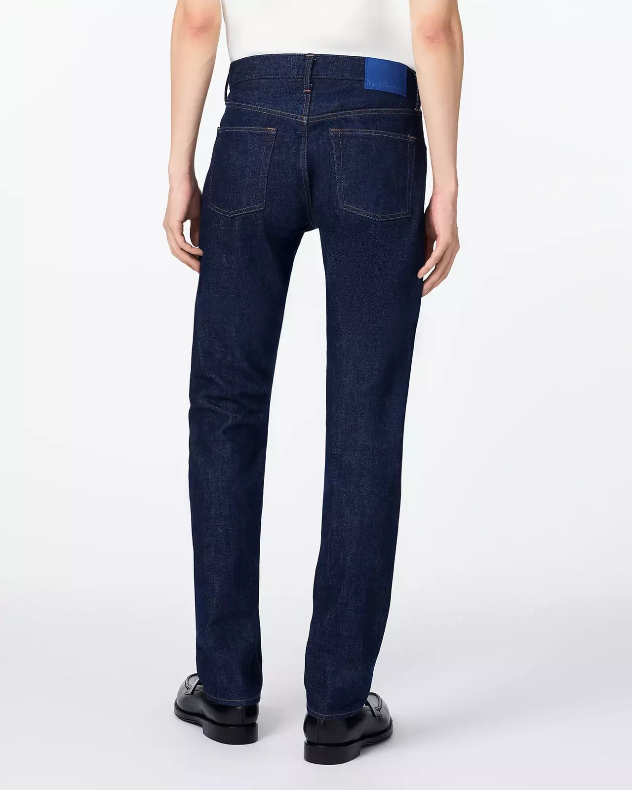 MEN | Selvedge Slim Jeans 14oz,INDIGO, large image number 2