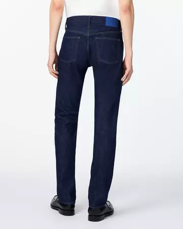 MEN | Selvedge Slim Jeans 14oz,INDIGO, large image number 2