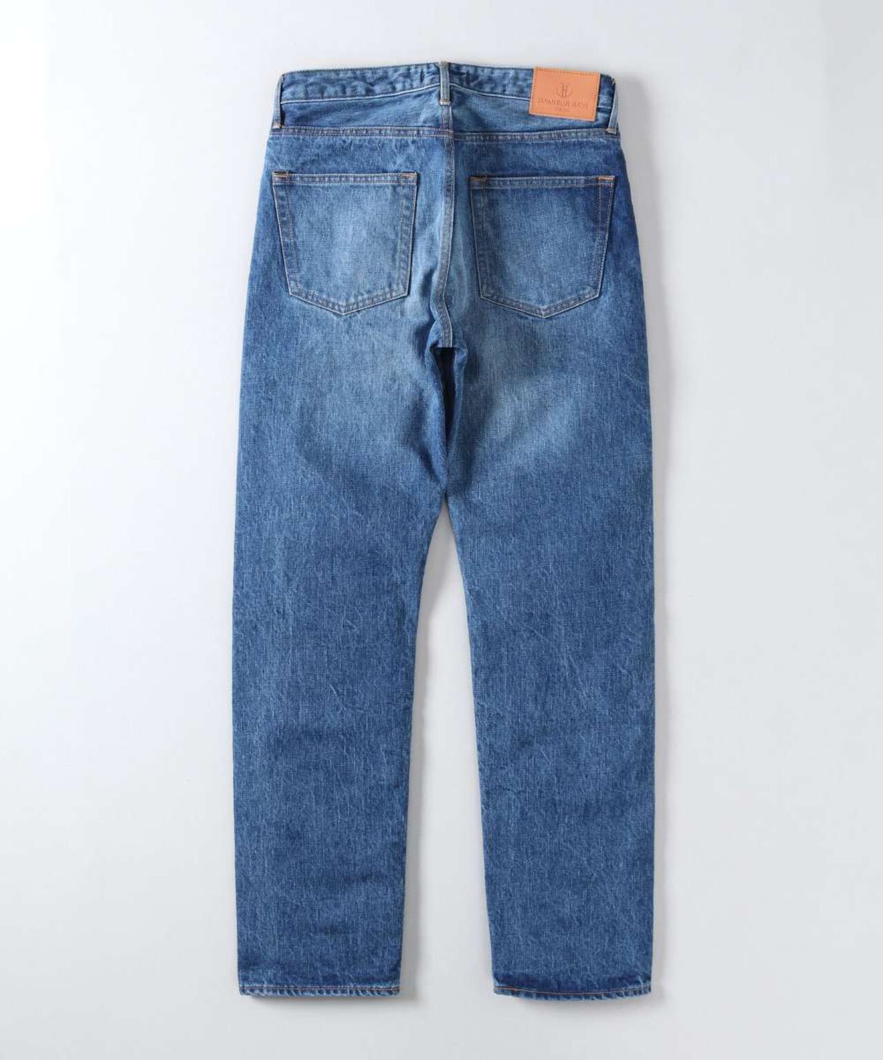 J401_MID 14.8oz US Cotton Selvedge Jeans (Aging Wash),, large image number 6