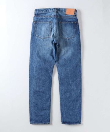 J401_MID 14.8oz US Cotton Selvedge Jeans (Aging Wash),, large image number 6