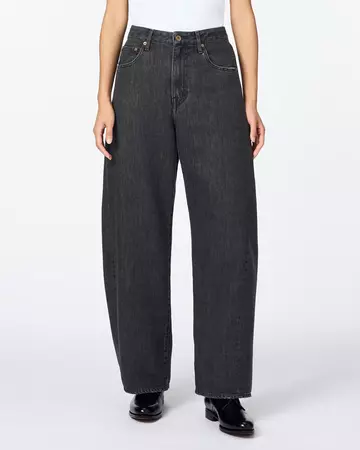 WOMEN | Light Curve Jeans 9oz Washed Black,BLACK, large image number 0