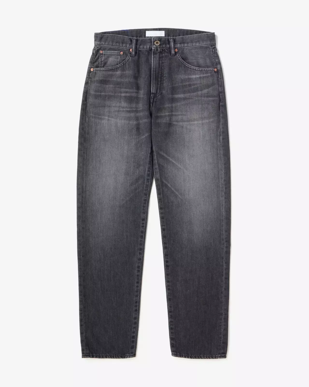 MEN | Light Straight Jeans 9oz Washed Black,WASHED BLACK, large image number 4