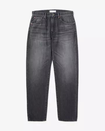 MEN | Light Straight Jeans 9oz Washed Black,WASHED BLACK, large image number 4