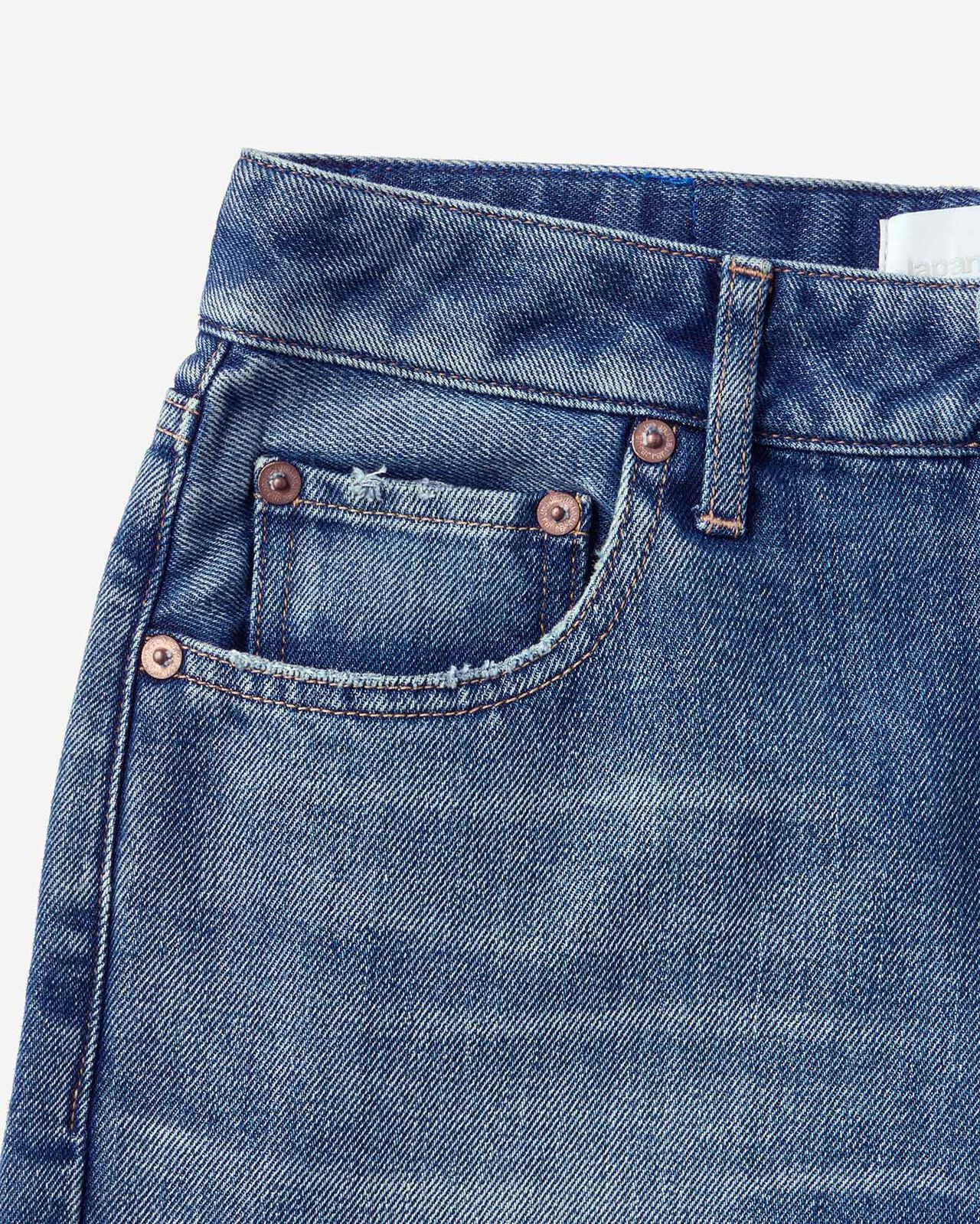 Light Flare Jeans 9oz Medium Indigo,MEDIUM INDIGO, large image number 8