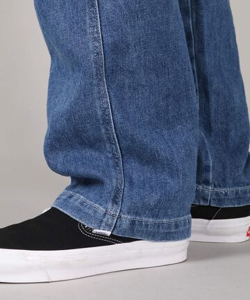 11oz Denim Smooth Painter Pants,MEDIUM INDIGO, large image number 8