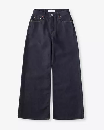 WOMEN | Light Baggy Jeans 9oz Rigid,RIGID, large image number 4