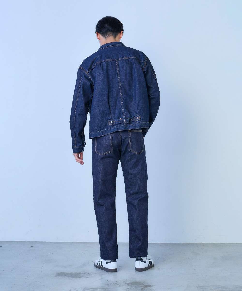 J401 14.8oz US Cotton Classic Straight Selvedge Jeans