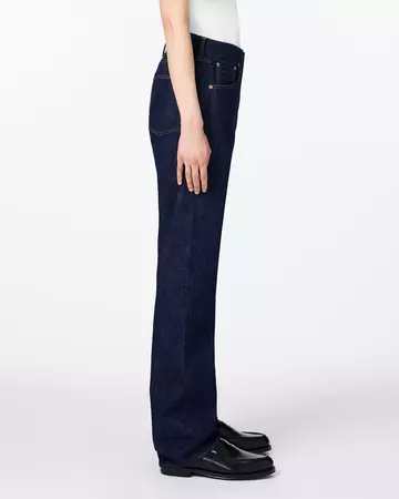 MEN | Selvedge Wide Jeans 14oz,INDIGO, large image number 1