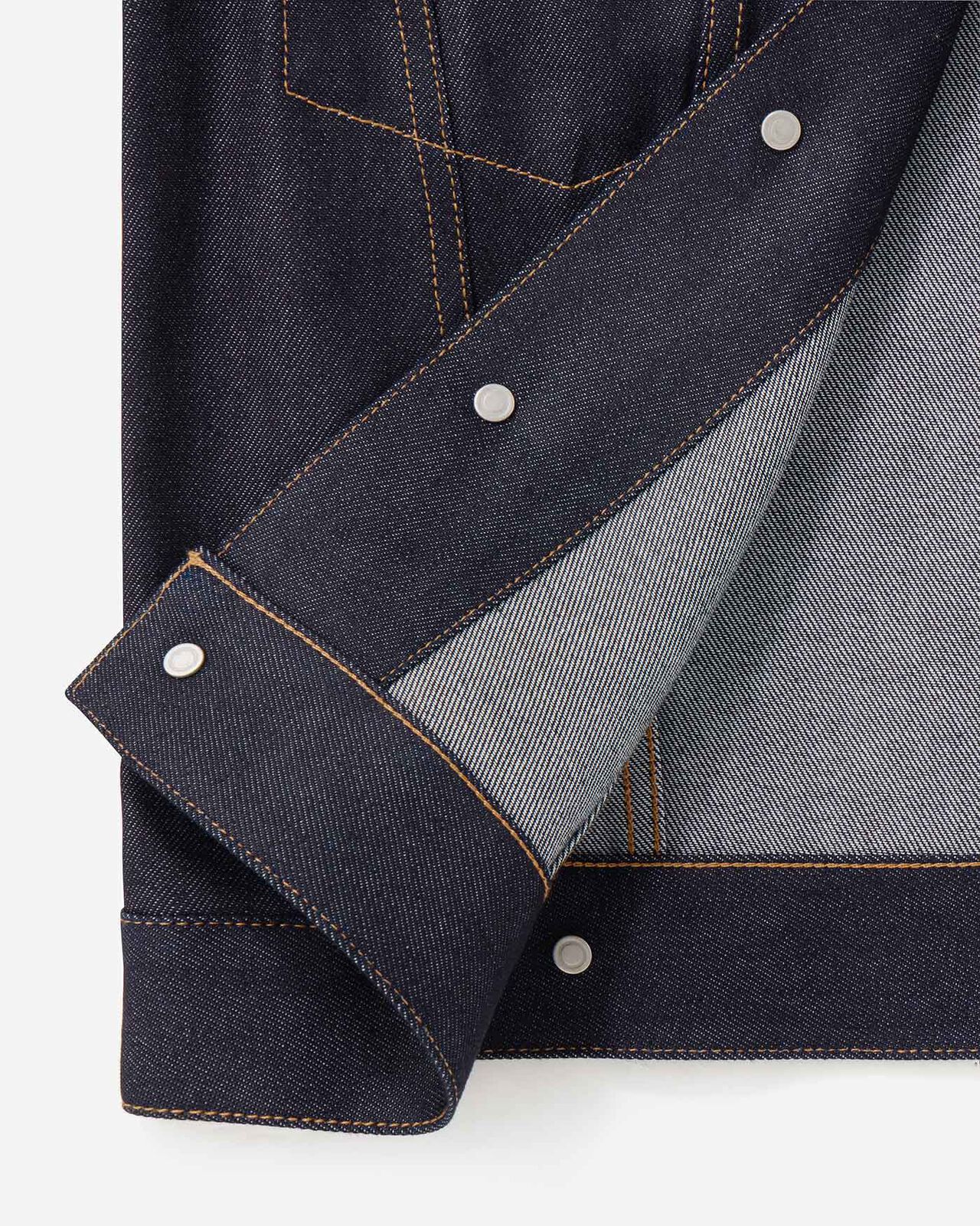 WOMEN | Light Denim Jacket 9oz Rigid,RIGID, large image number 7