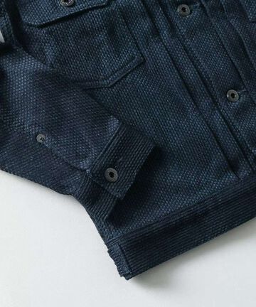 Sashiko Type 2 Jacket,INDIGO, large image number 14