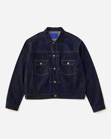 Selvedge Type 2 Denim Jacket 12oz,INDIGO, small image number 3