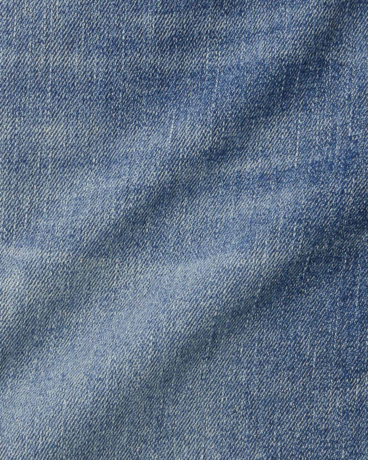 Smooth Wide Jeans 9oz Medium Indigo,MEDIUM INDIGO, large image number 8