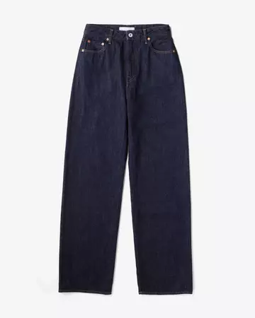 WOMEN | Selvedge Straight Jeans 12oz,INDIGO, large image number 4