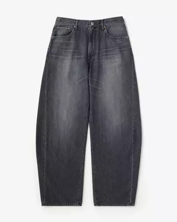 MEN | Light Curve Jeans 9oz Washed Black,WASHED BLACK, large image number 4