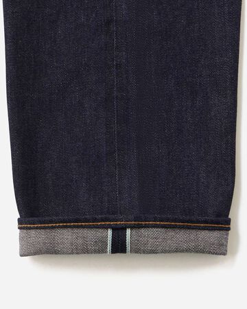 Selvedge Straight Jeans 12oz,INDIGO, small image number 6