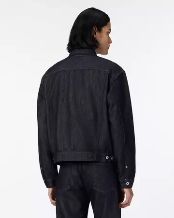 MEN | Light Type 2 Denim Jacket 9oz Black,BLACK, large image number 2