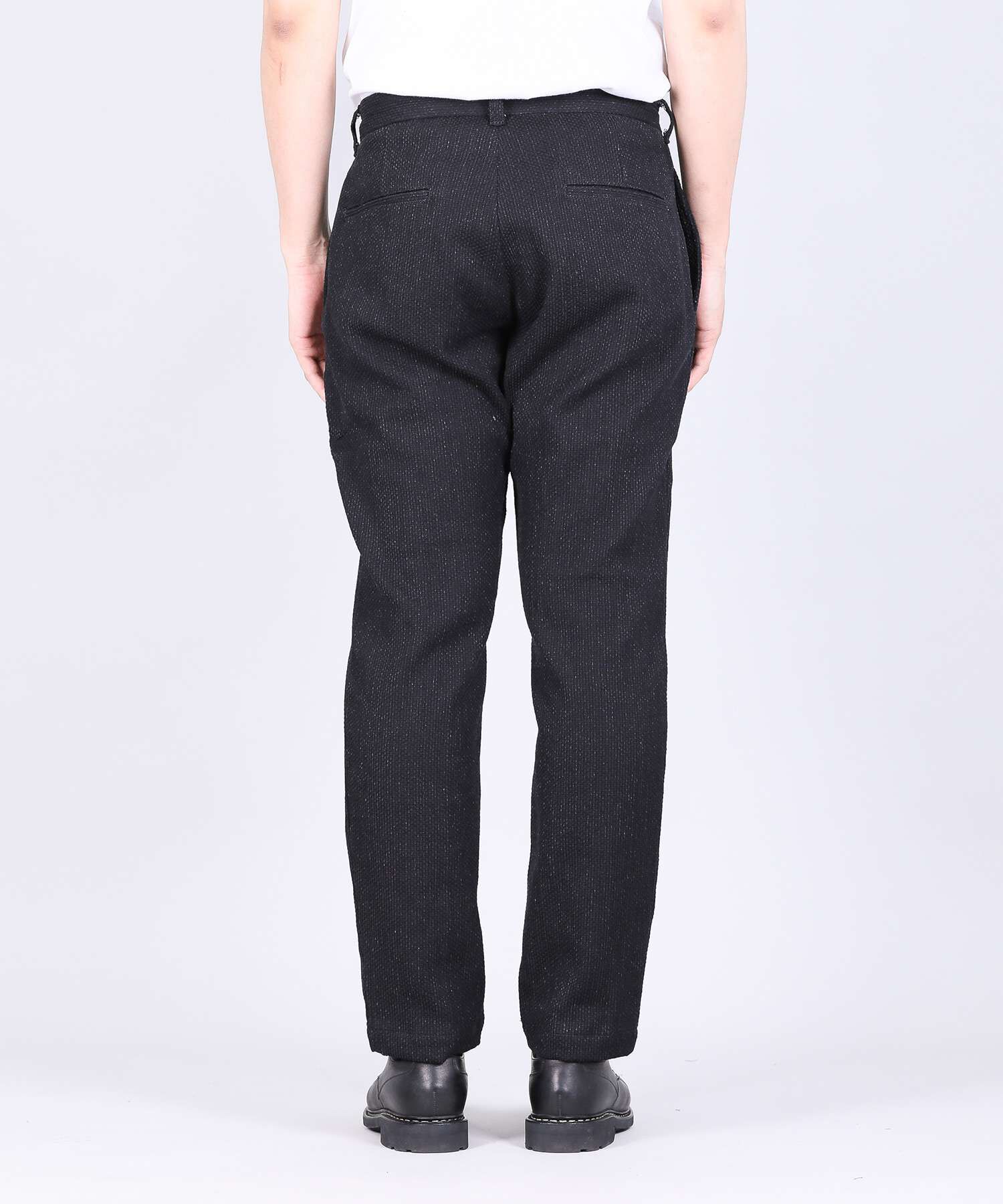 Sashiko Black Easy Tapered - 11oz Black Sashiko
