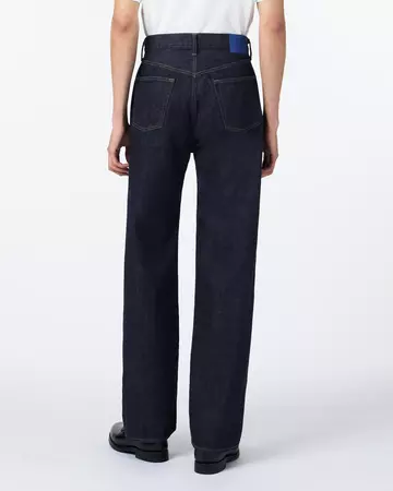 MEN | Selvedge Wide Jeans 12oz,INDIGO, large image number 2