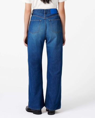 Light Wide Jeans 9oz Medium Indigo,MEDIUM INDIGO, small image number 2
