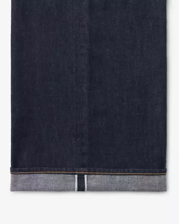 MEN | Selvedge Loose Jeans 12oz,INDIGO, large image number 11