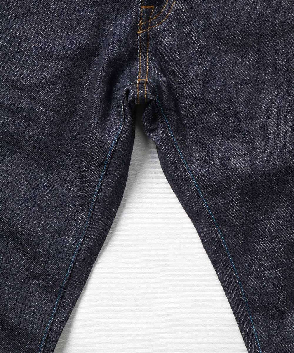 J504 12.5oz Africa Cotton Loose Selvedge Jeans