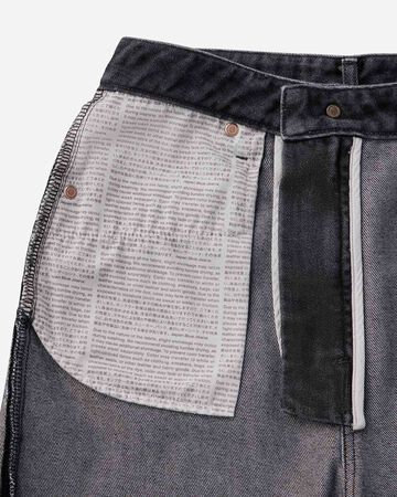 WOMEN | Light Straight Jeans 9oz Washed Black,BLACK, large image number 7