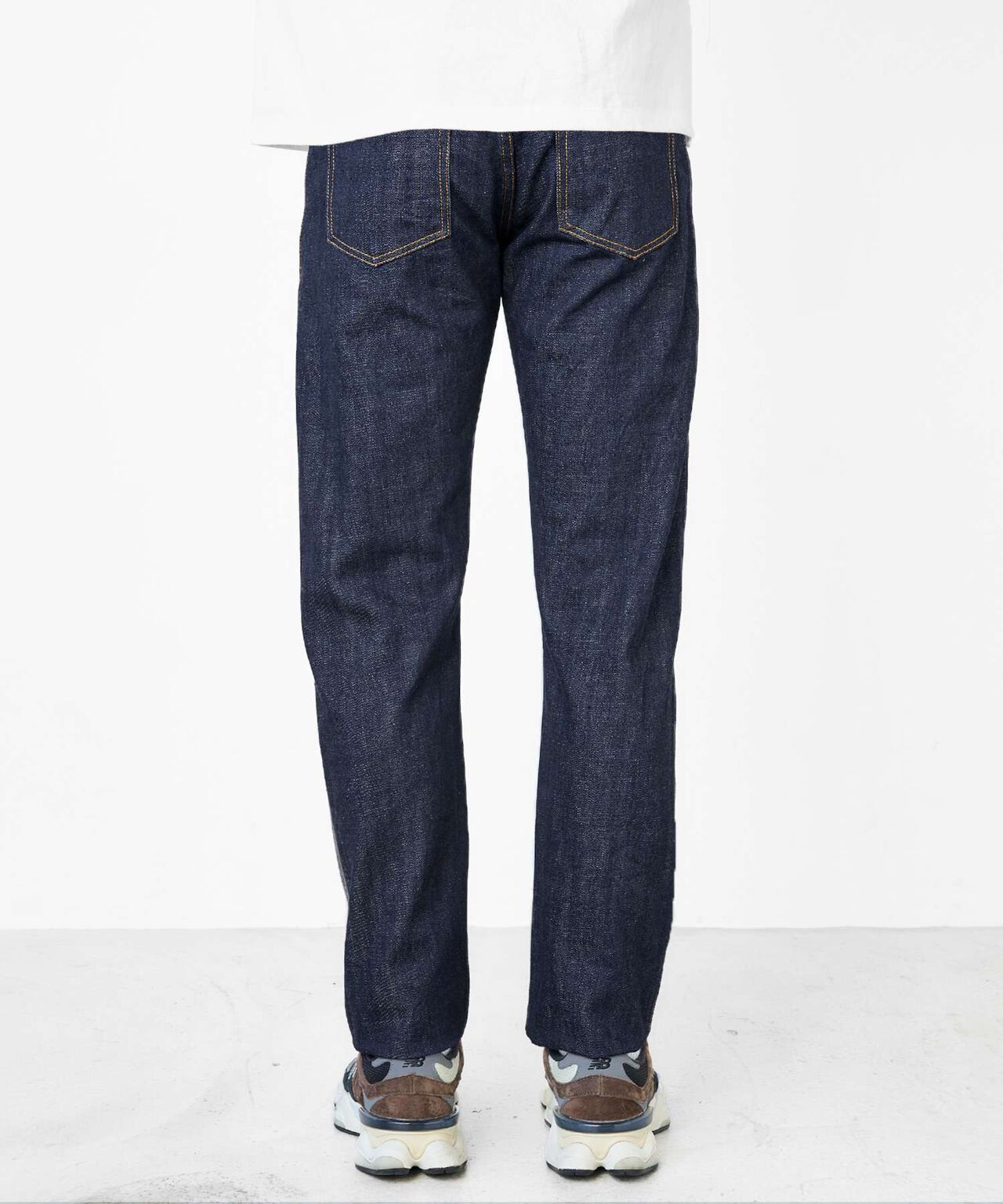 [ ONLINE EXCLUSIVE ] J355 13.5oz Suvin Gold Cotton Straight Selvedge Jeans,INDIGO, large image number 2