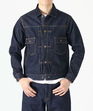 14.8oz Type 2 Denim Jacket,INDIGO, small image number 0