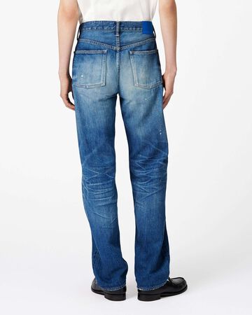 Vintage Straight Jeans 12oz Medium Indigo,MEDIUM INDIGO, small image number 2