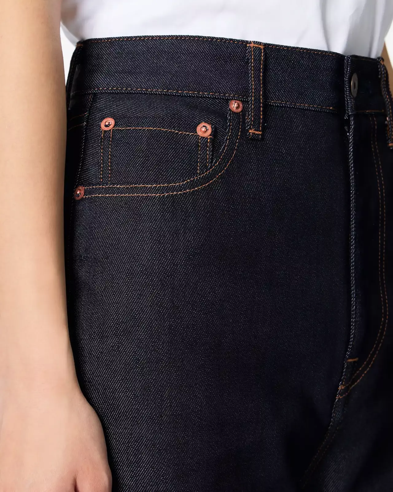 WOMEN | Light Straight Jeans 9oz Rigid,RIGID, large image number 3