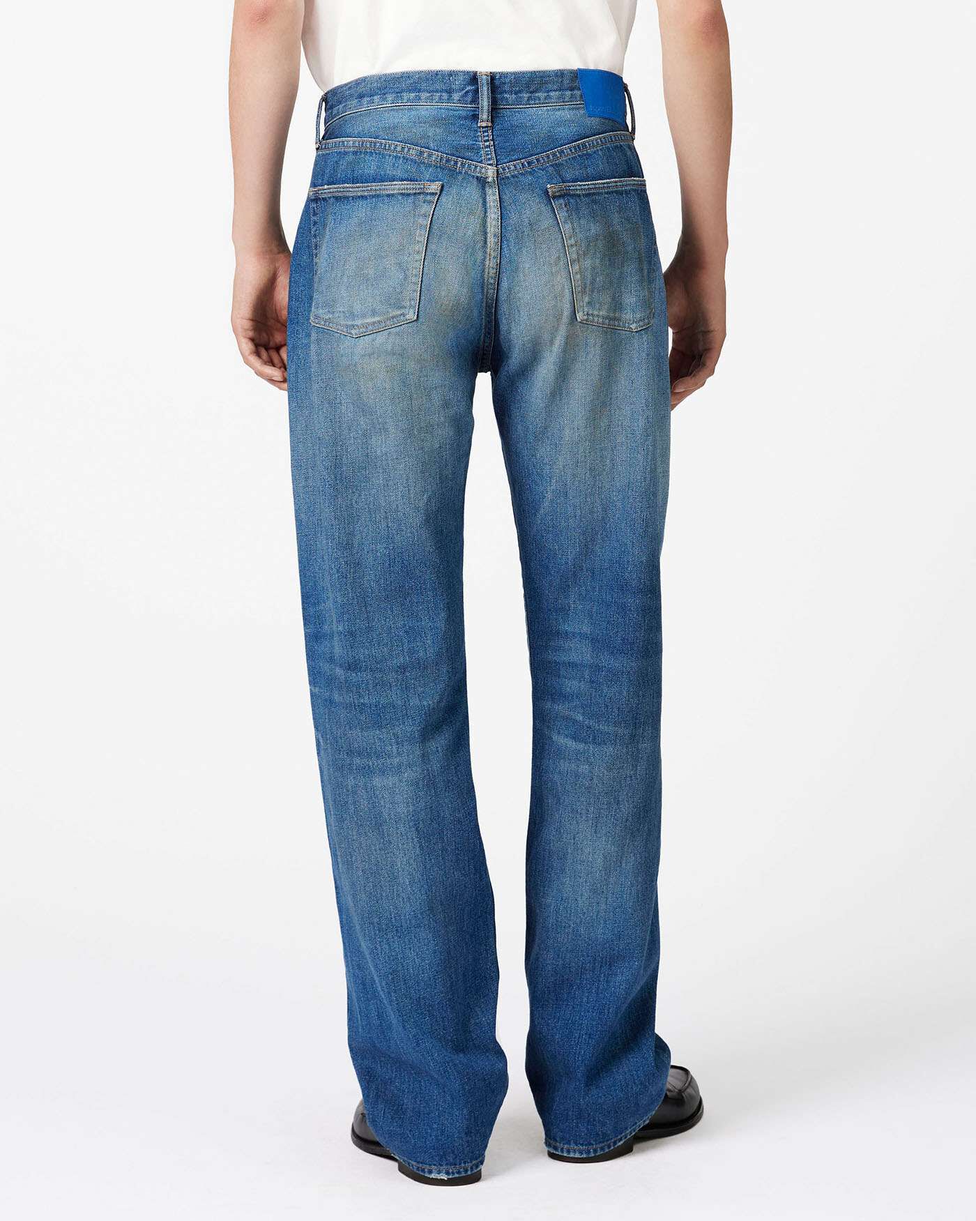 手染めデニム №12 Vintage Wide Jeans 12oz Dark Indigo