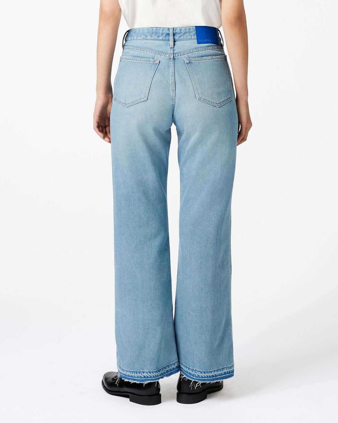 Light Flare Jeans 9oz Light Indigo,LIGHT INDIGO, large image number 2