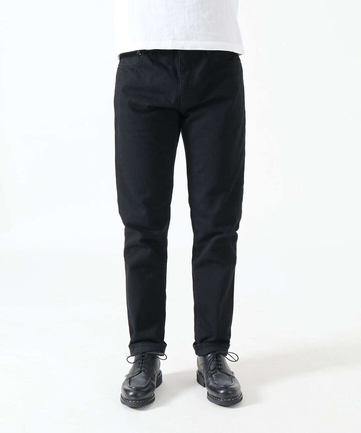 J314 14oz Black Straight Selvedge Jeans,, medium
