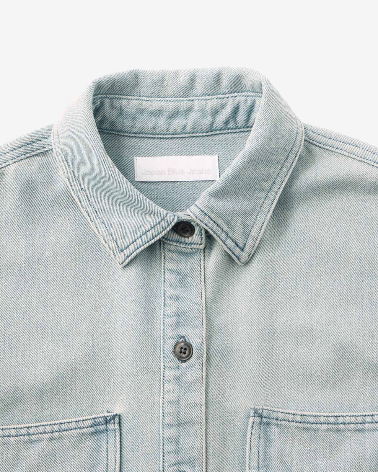 Light Denim Shirt 9oz,LIGHT INDIGO, large image number 5