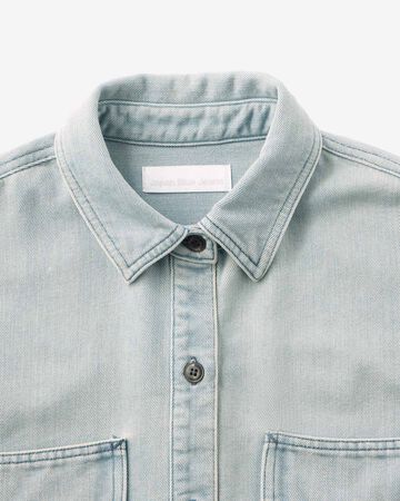 Light Denim Shirt 9oz,LIGHT INDIGO, small image number 5