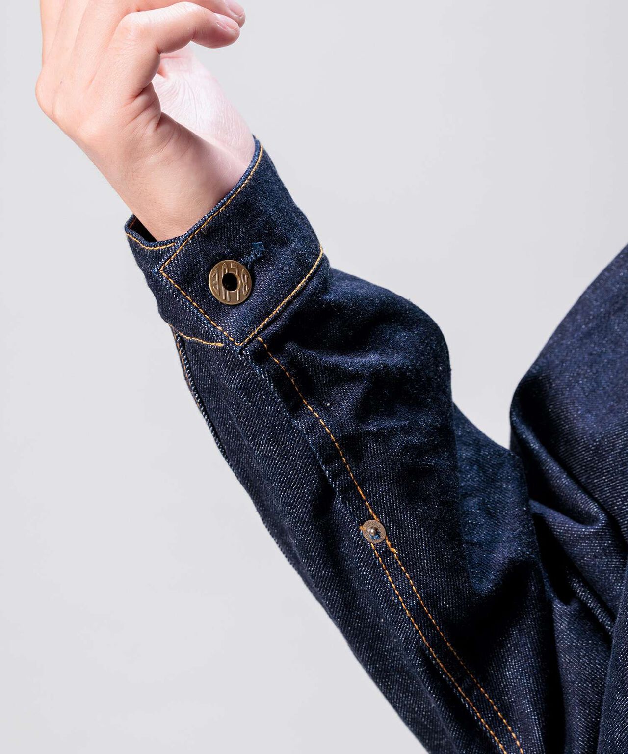 14.8oz Classic Denim Jacket,INDIGO, large image number 13