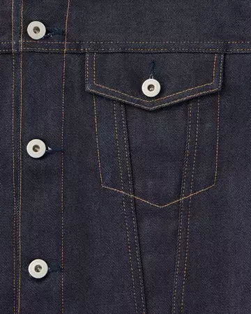MEN | Light Type 3 Denim Jacket 9oz Rigid,RIGID, large image number 5