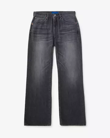 MEN | Light Flare Jeans 9oz Washed Black,WASHED BLACK, large image number 4
