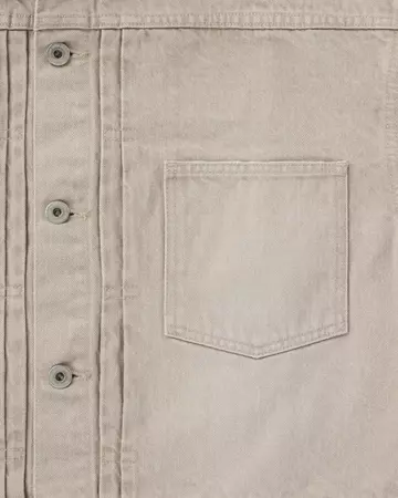 WOMEN | Denim Jacket 13.5oz Beige,BEIGE, large image number 5