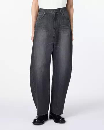 MEN | Light Curve Jeans 9oz Washed Black,WASHED BLACK, large image number 0