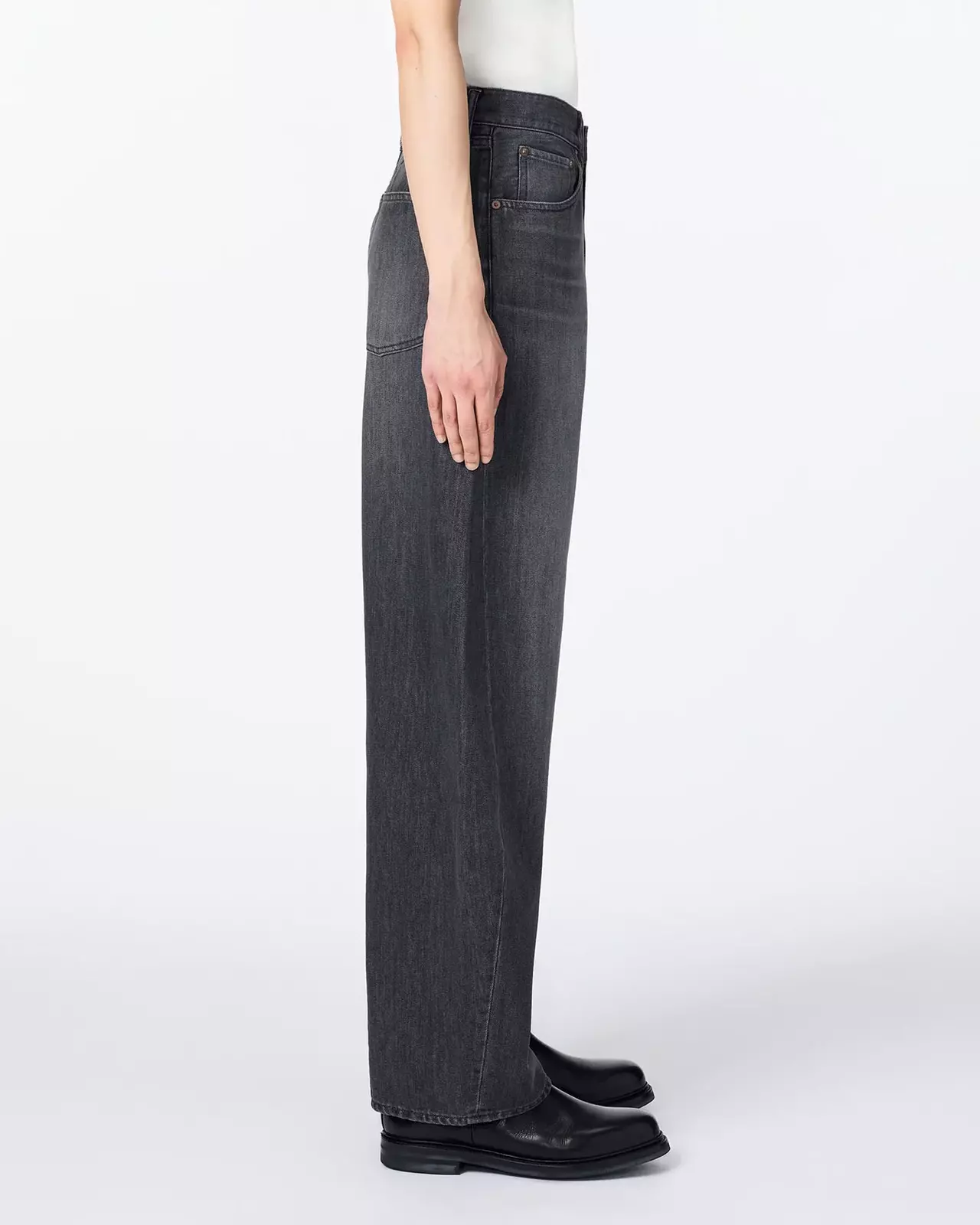 MEN | Light Curve Jeans 9oz Washed Black,WASHED BLACK, large image number 1