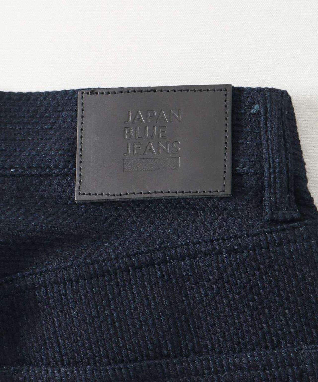 Sashiko Wide Tapered Pants,INDIGO, large image number 10