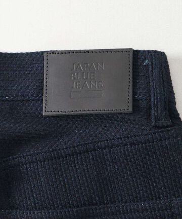 Sashiko Wide Tapered Pants,INDIGO, small image number 10